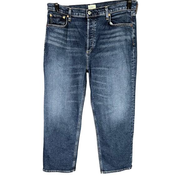 Women's Citizens of Humanity Florence Wide Straight Leg Jeans - 34 - $258 Retail - Picture 1 of 9